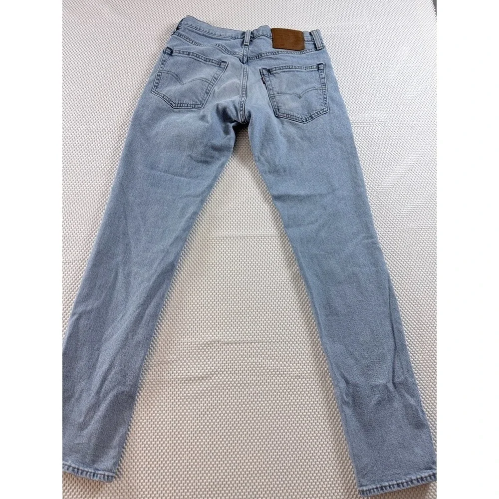 Levi's 511 Big E Slim Fit Jeans Men's 30x32 Light Wash Stretch Denim